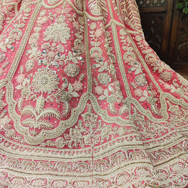 Naaz Flamingo Pink Lehenga