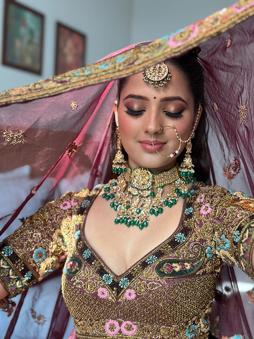 Adenia Embroidered Lehenga Set