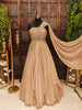 Aashvi cape Gown