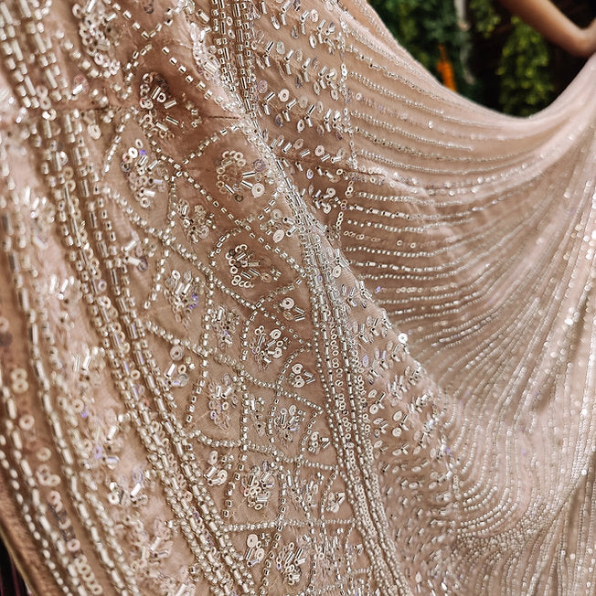 Inas Dusty Rose Lehenga