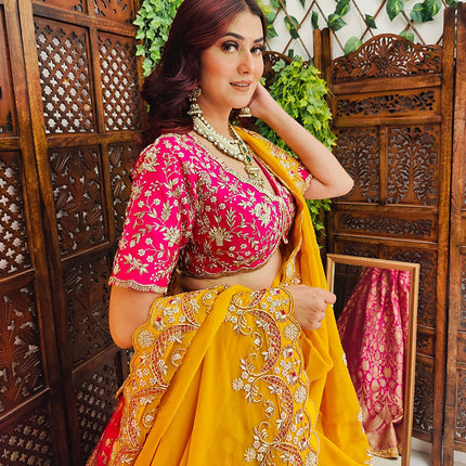 Zina Banarasi Silk Lehenga