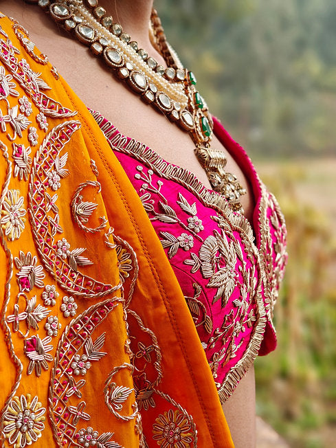 Zina Banarasi Silk Lehenga