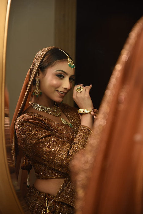 Zardozi Madhuhira Embroidered Lehenga Set