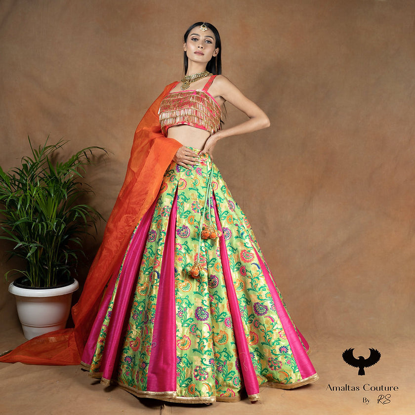 Inayat Multicolor Lehenga