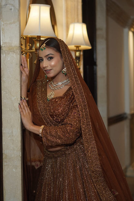 Zardozi Madhuhira Embroidered Lehenga Set