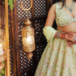 Sufian Pistachio Green Lehenga