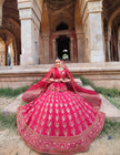 Zardozi Mahi Embroidered Lehenga Set