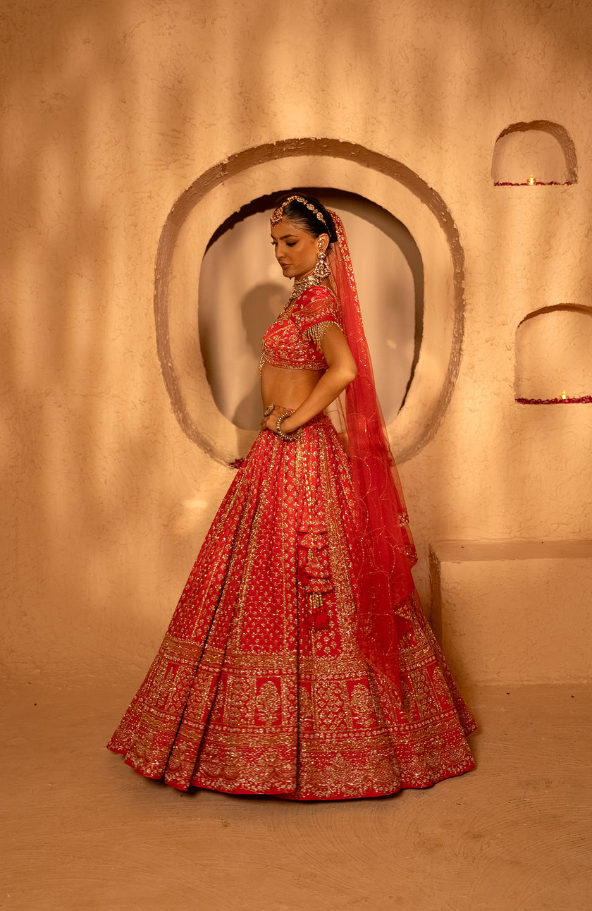 Kainaat Bridal Lehenga
