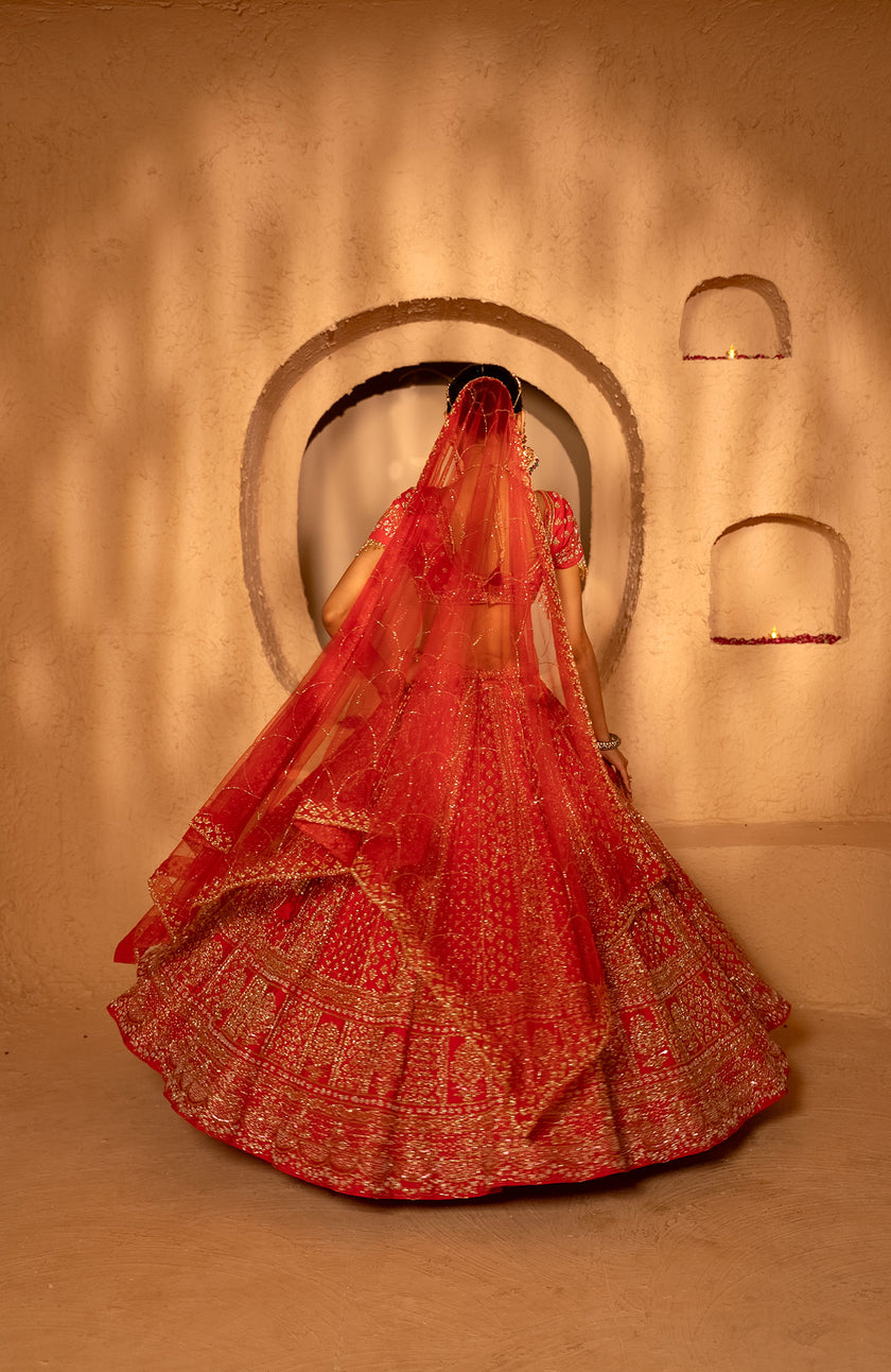 Kainaat Bridal Lehenga