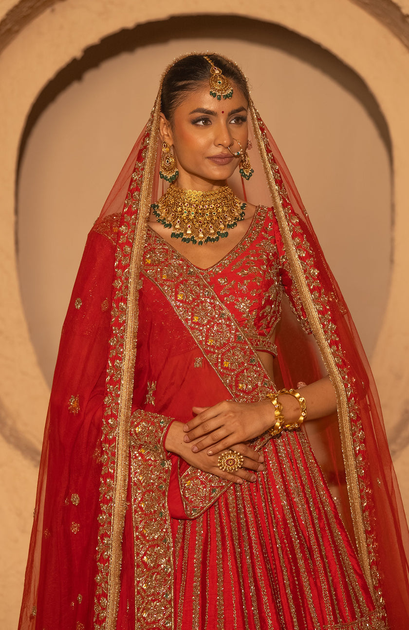 Mahnoor Bridal Lehenga