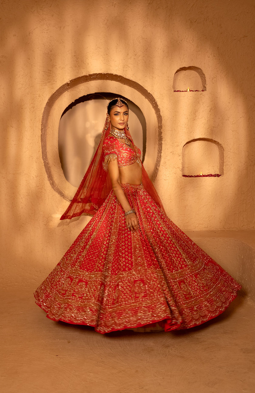 Kainaat Bridal Lehenga