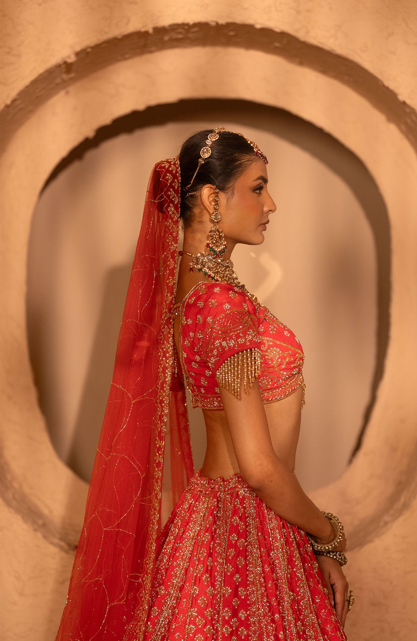 Kainaat Bridal Lehenga
