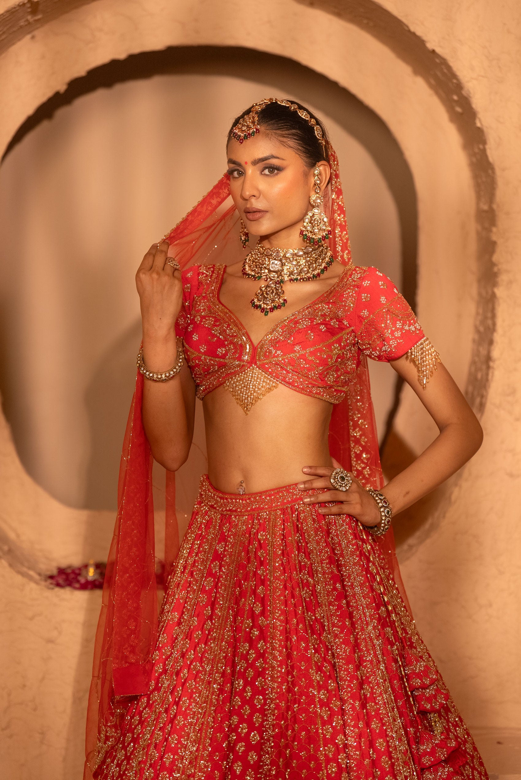 Kainaat Bridal Lehenga