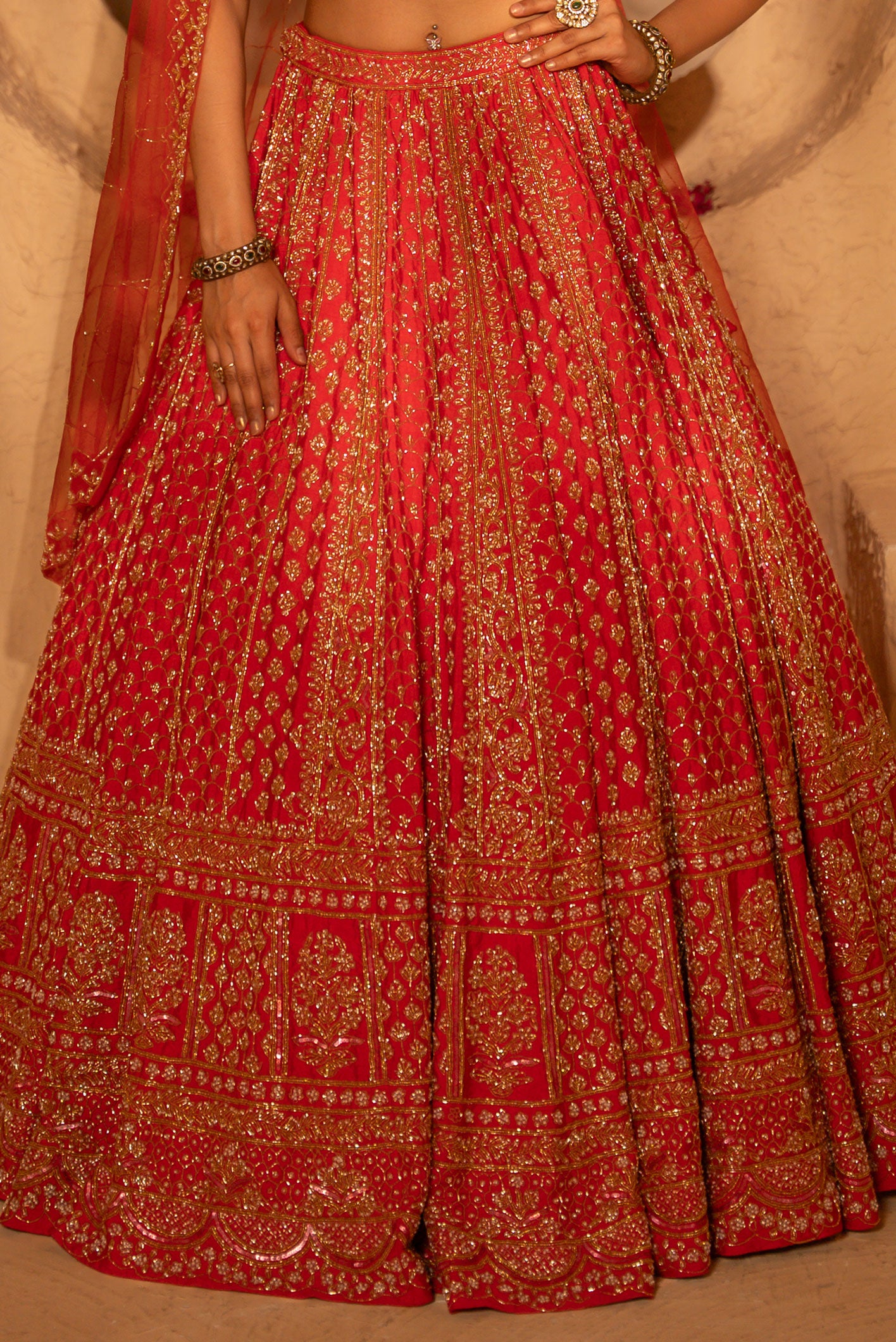 Kainaat Bridal Lehenga