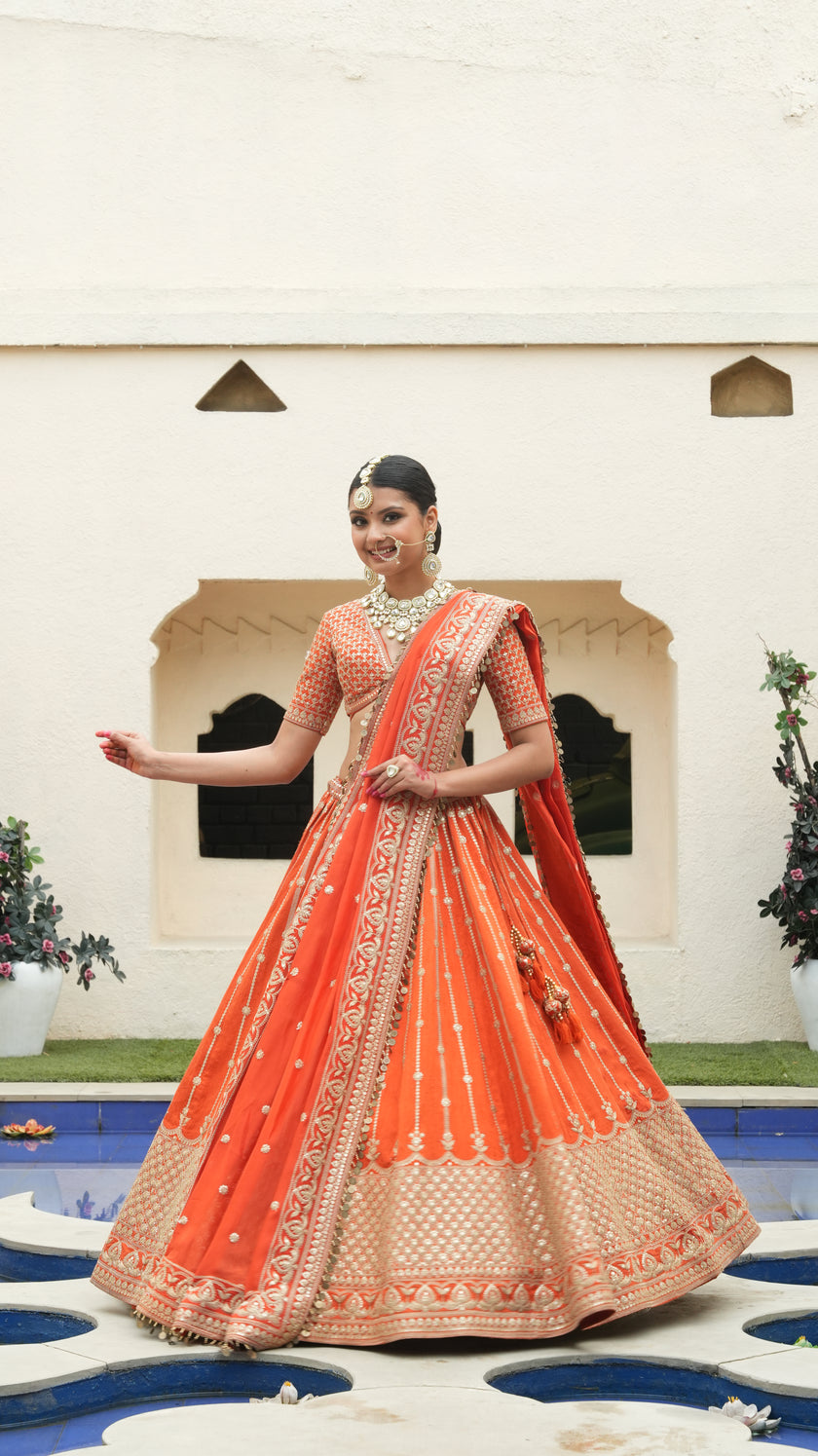 Suroor Bridal Lehenga