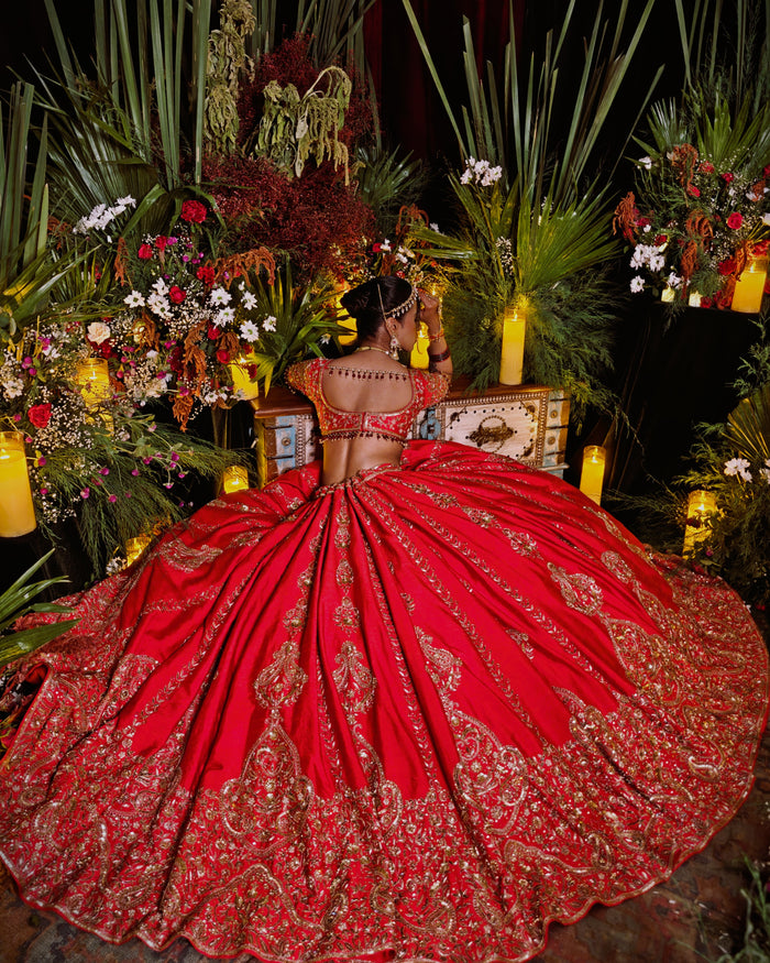 Bridal lehenga