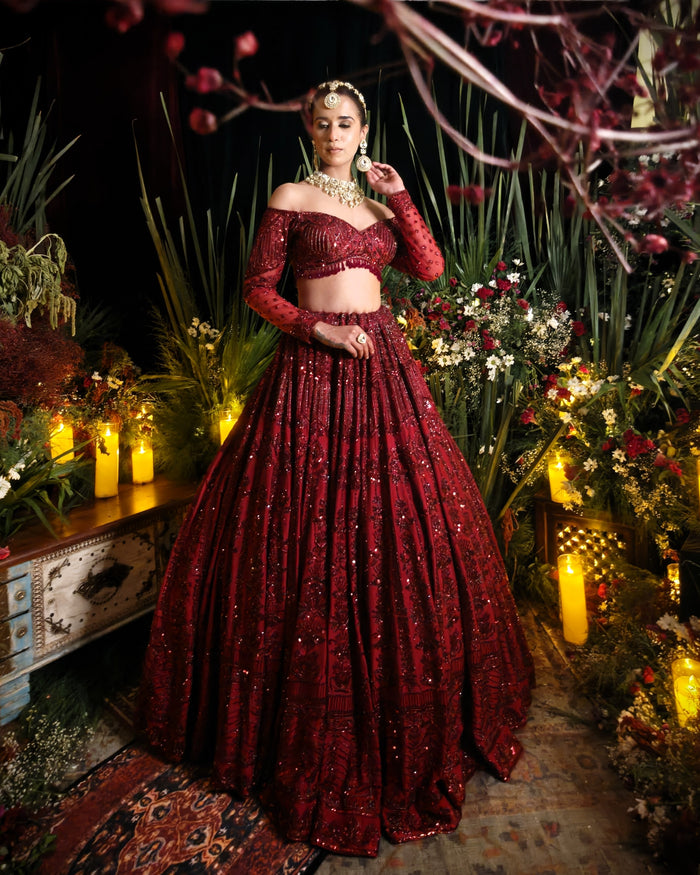Bridal lehenga