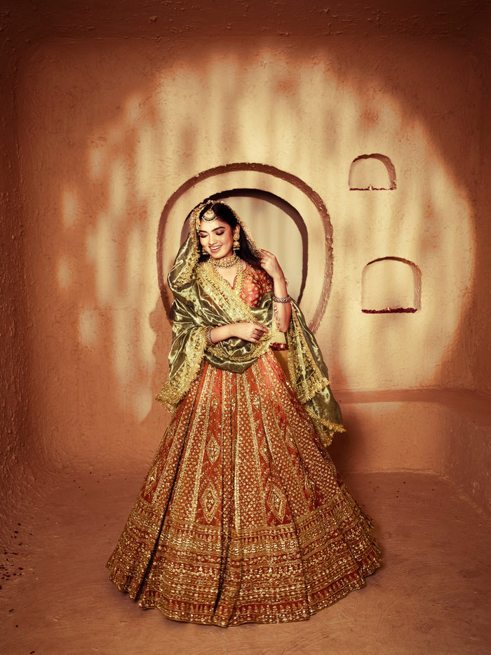 Bridal lehenga