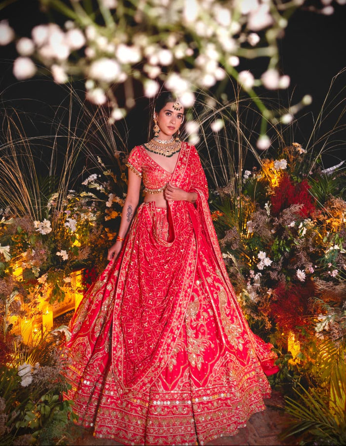 Bridal lehenga