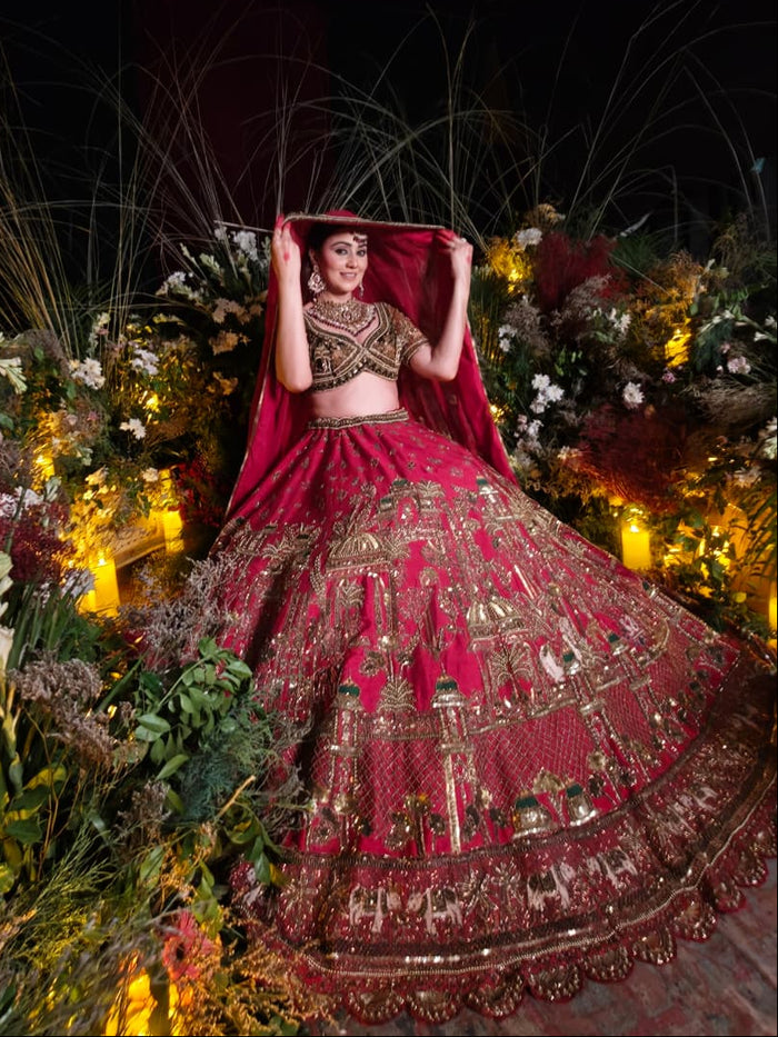 Bridal lehenga