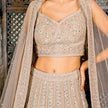 Phebe Gold Lehenga