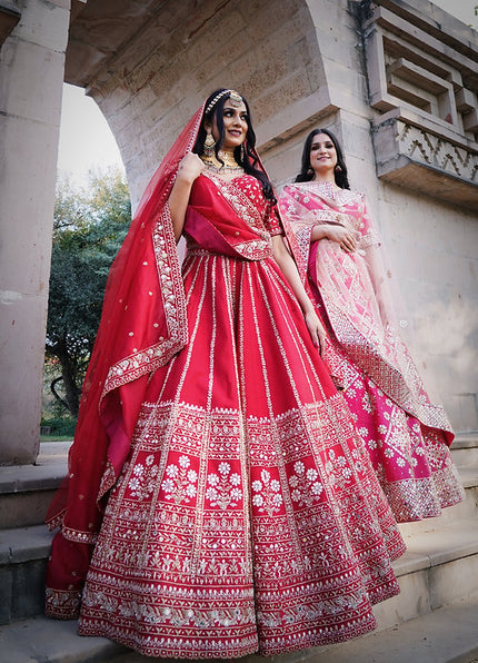 Zardozi Nurbanu Embroidered Lehenga Set