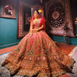 Zardozi Sultana Embroidered Lehenga Set
