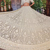 Esther Off White Modern Lehenga