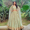 Sahar Chanderi Silk Lehenga