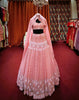 Dusty Pink Marvia Embroidered Lehenga Set