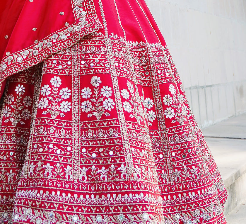 Zardozi Nurbanu Embroidered Lehenga Set